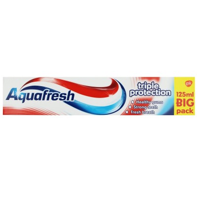 Aquafresh Toothpaste - 125ml - 1 x 12